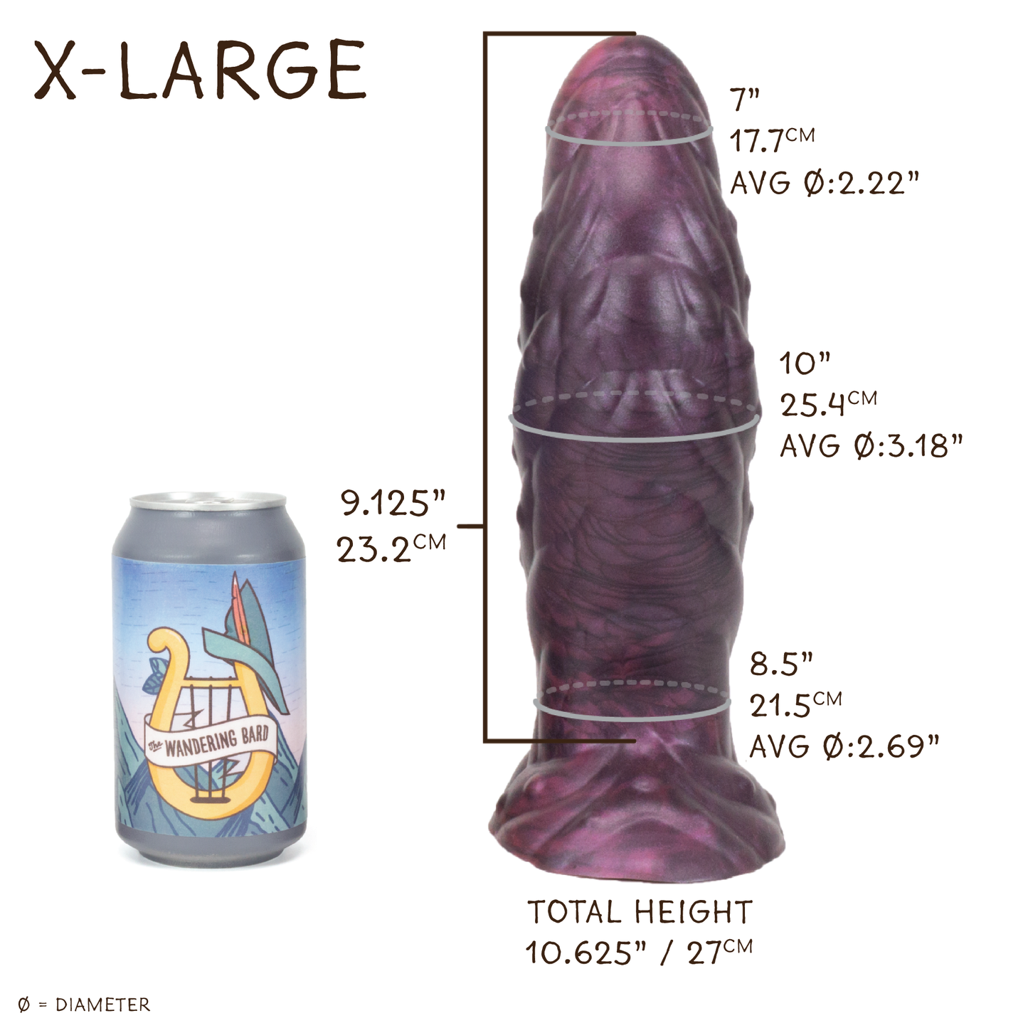 X-Large Shadow Demon 00-30 Soft Dream Fade GITD