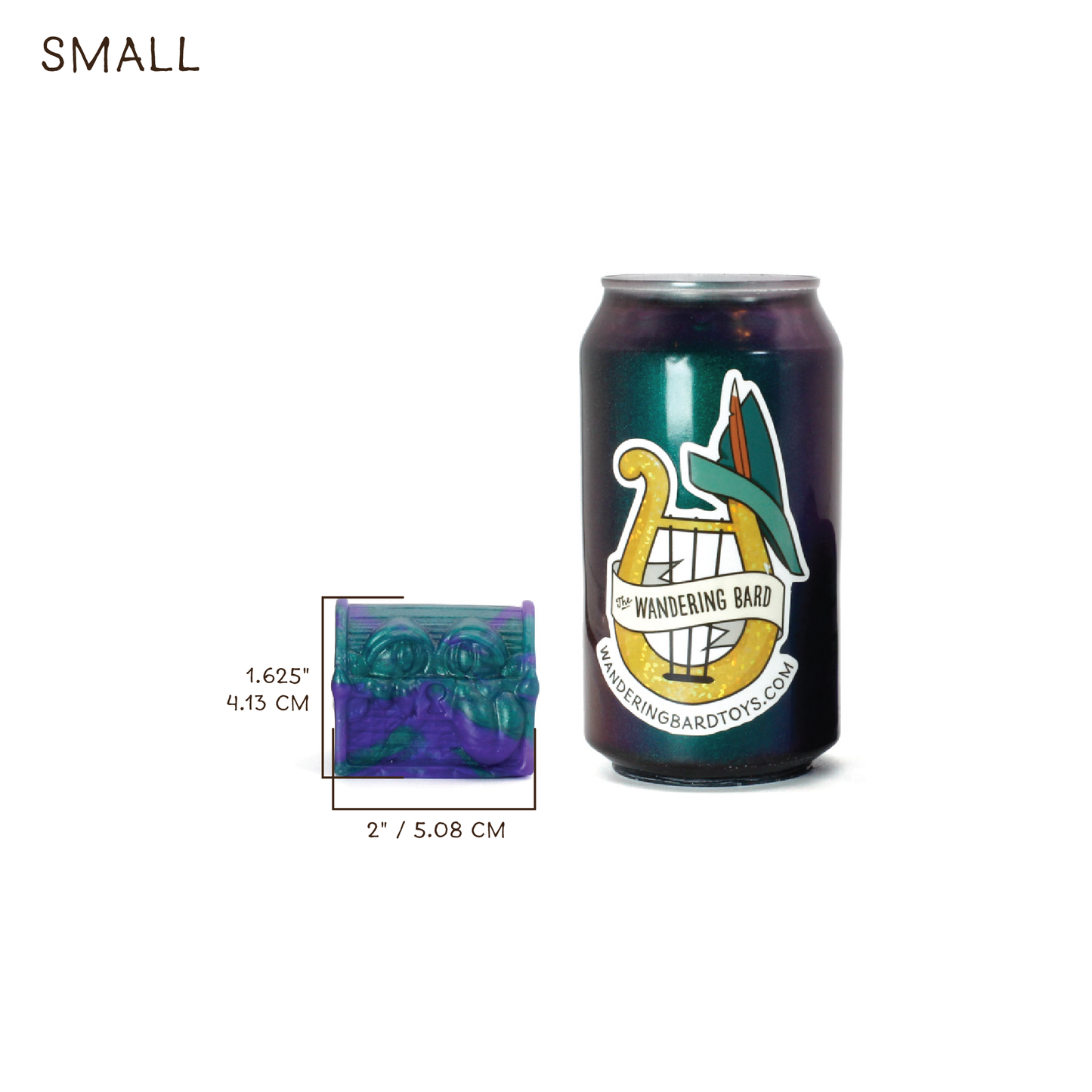 Mimic Squish Small 00-20 Super Soft Green Glow GITD FLOP