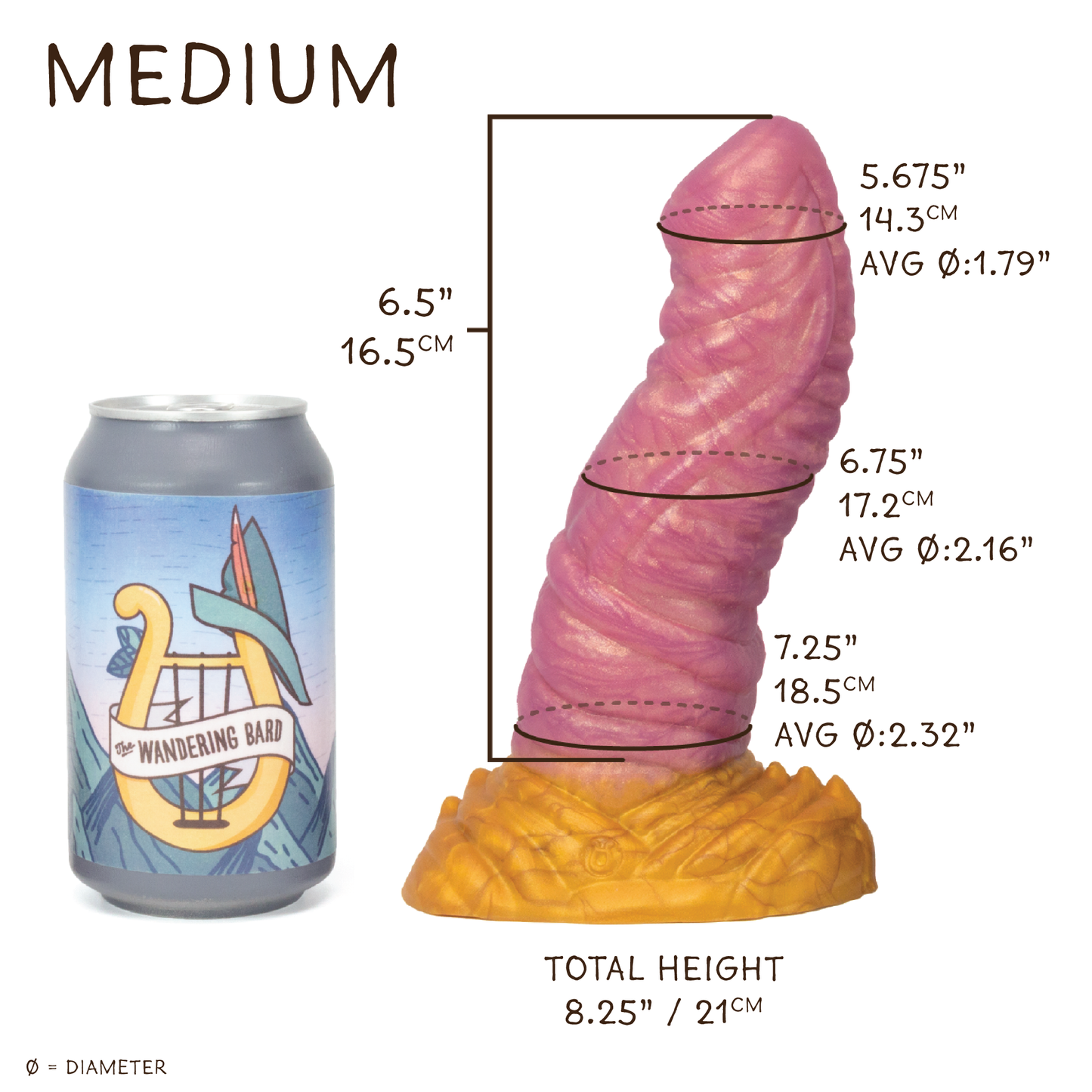 Medium Tarrasque 00-50 Medium Blackberry Lemonade