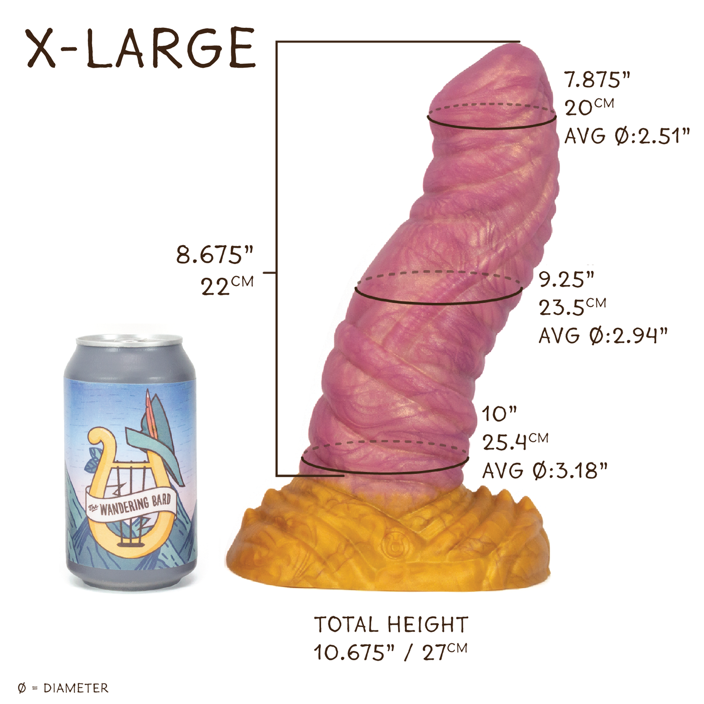 X-Large Tarrasque 00-50 Medium Gummy Shark GITD