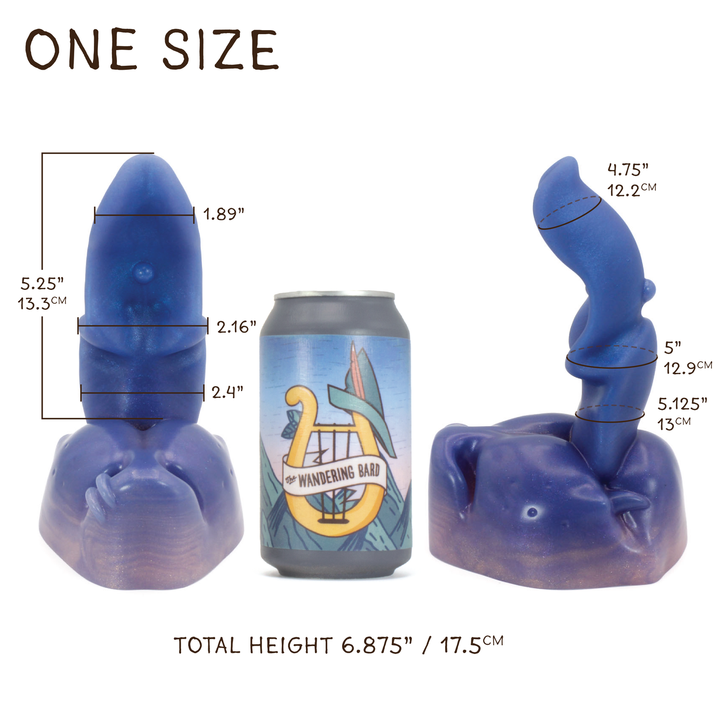 O Tabaxi Maw 00-30 Soft Cotton Candy Fade GITD
