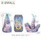 Yuanti X-Small 00-30 Soft Holiday Tinsel GITD