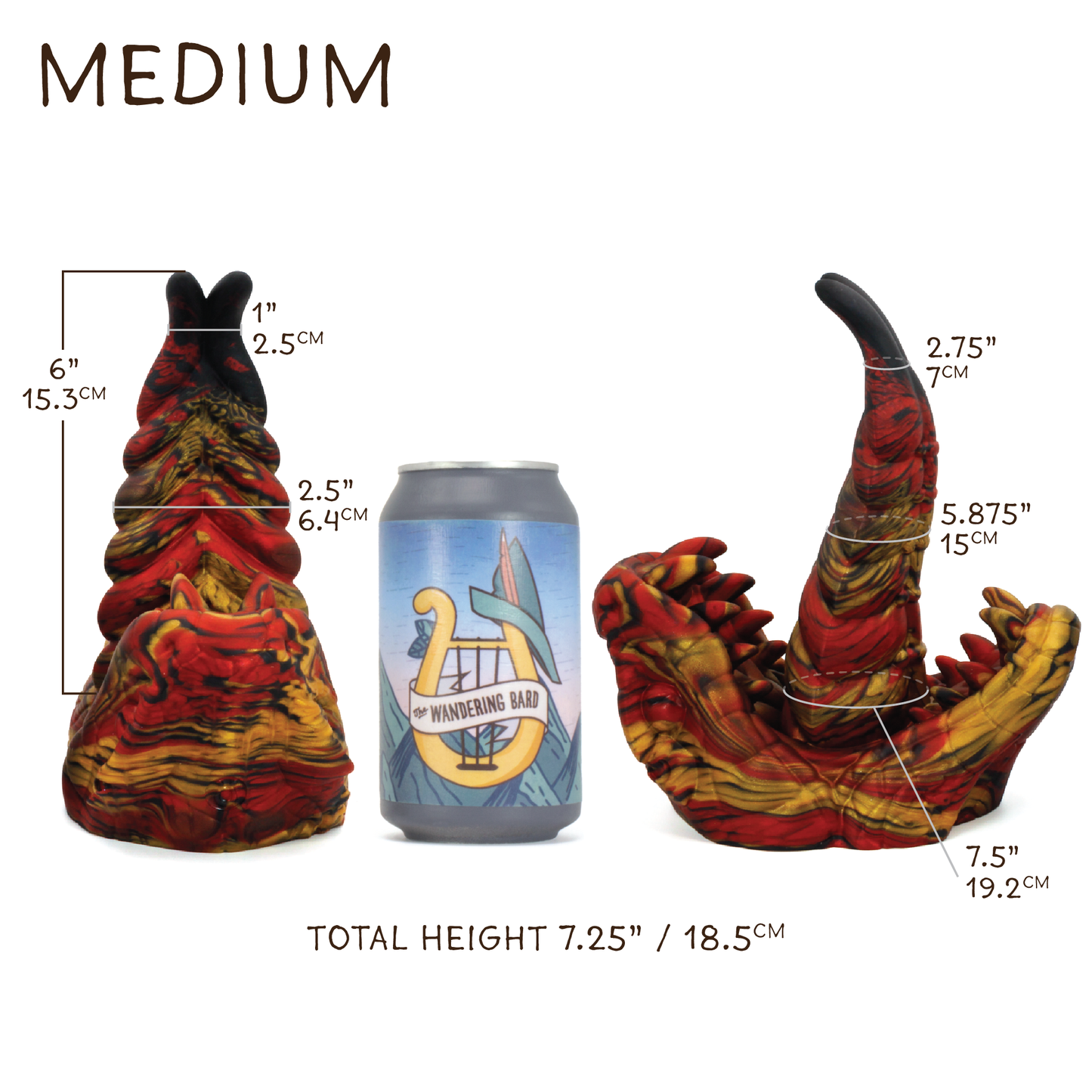 Medium Yuanti 00-30 Soft Calico Coffee
