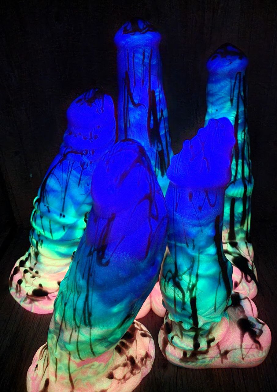 XX-Large Centaur 00-20 Super Soft Rainbow Marble Fade Enigma Splatter UV GITD