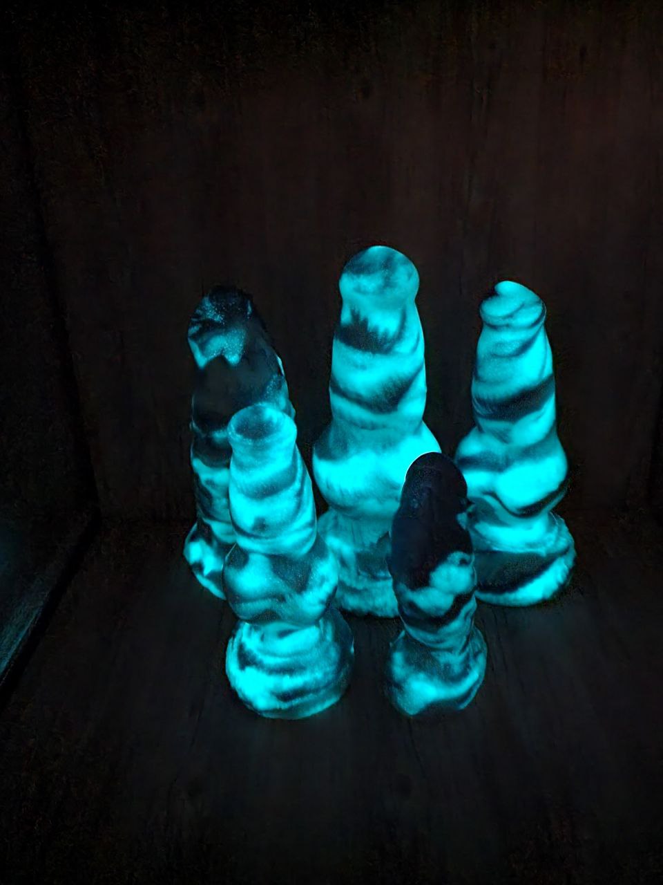 Large KuoToa 00-50 Medium Ghost Prince Color Shift GITD