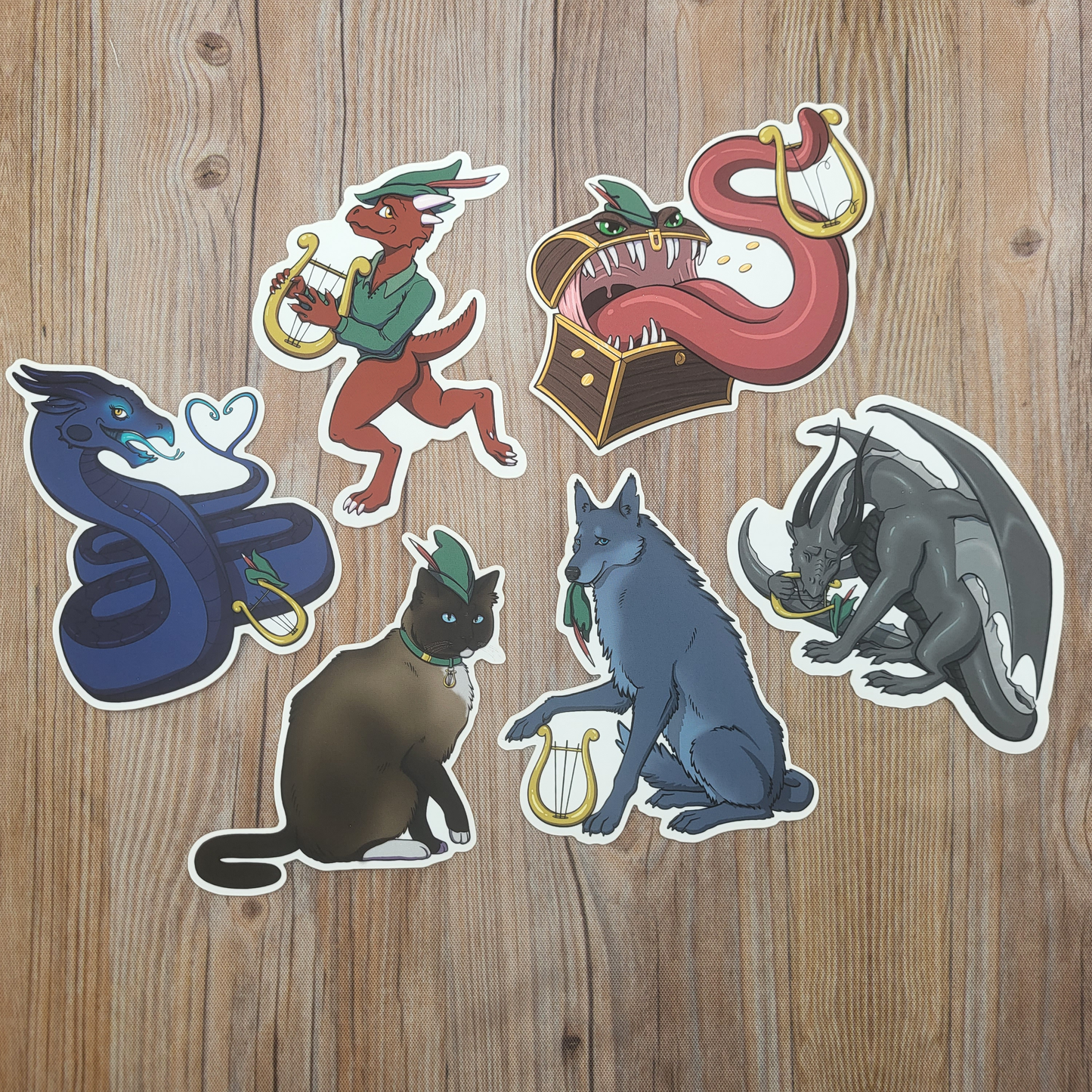 2020 Monster Sticker Pack