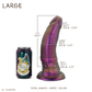 Astarion the Vampire Rogue Large 00-30 Soft Batshade GITD Suction Base