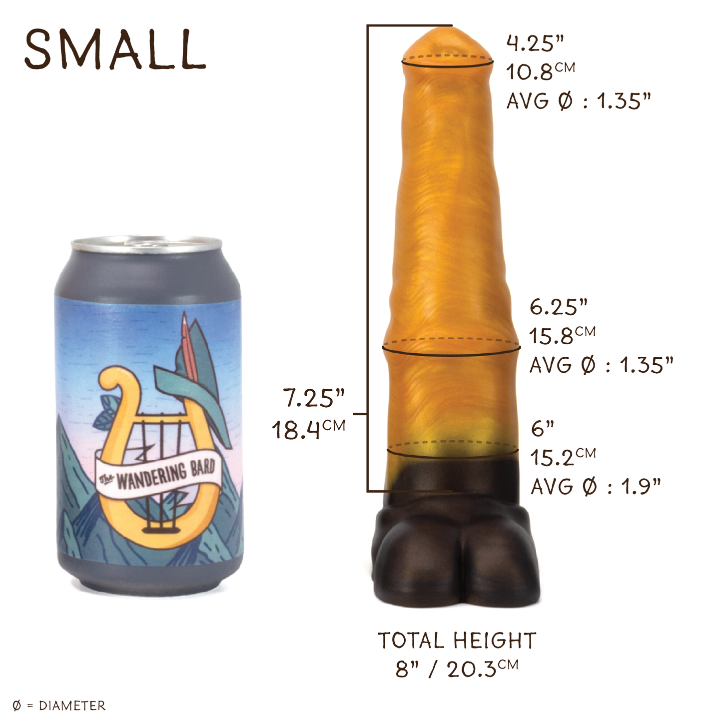 Small Centaur 00-30 Soft Holiday Candy FLOP