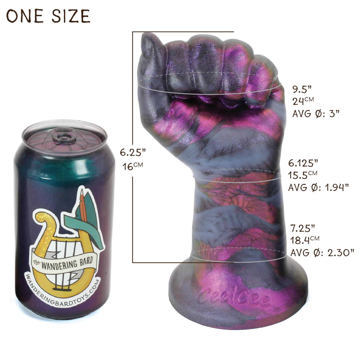 CeelCee Dragons Unarmed Strike One Size 00-31 Soft Near Clear Bewitched CS (See Description)