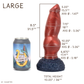 Direwolf Large 00-31 Soft Near Clear Washed Ashore GITD CS Suction Base