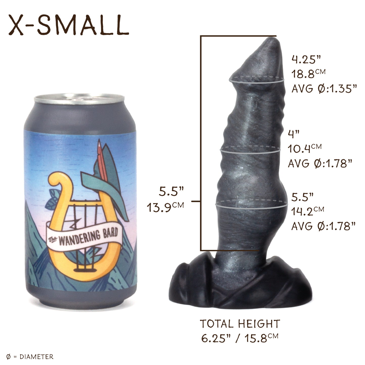 X-Small Dragon 00-30 Soft Sweetheart GITD