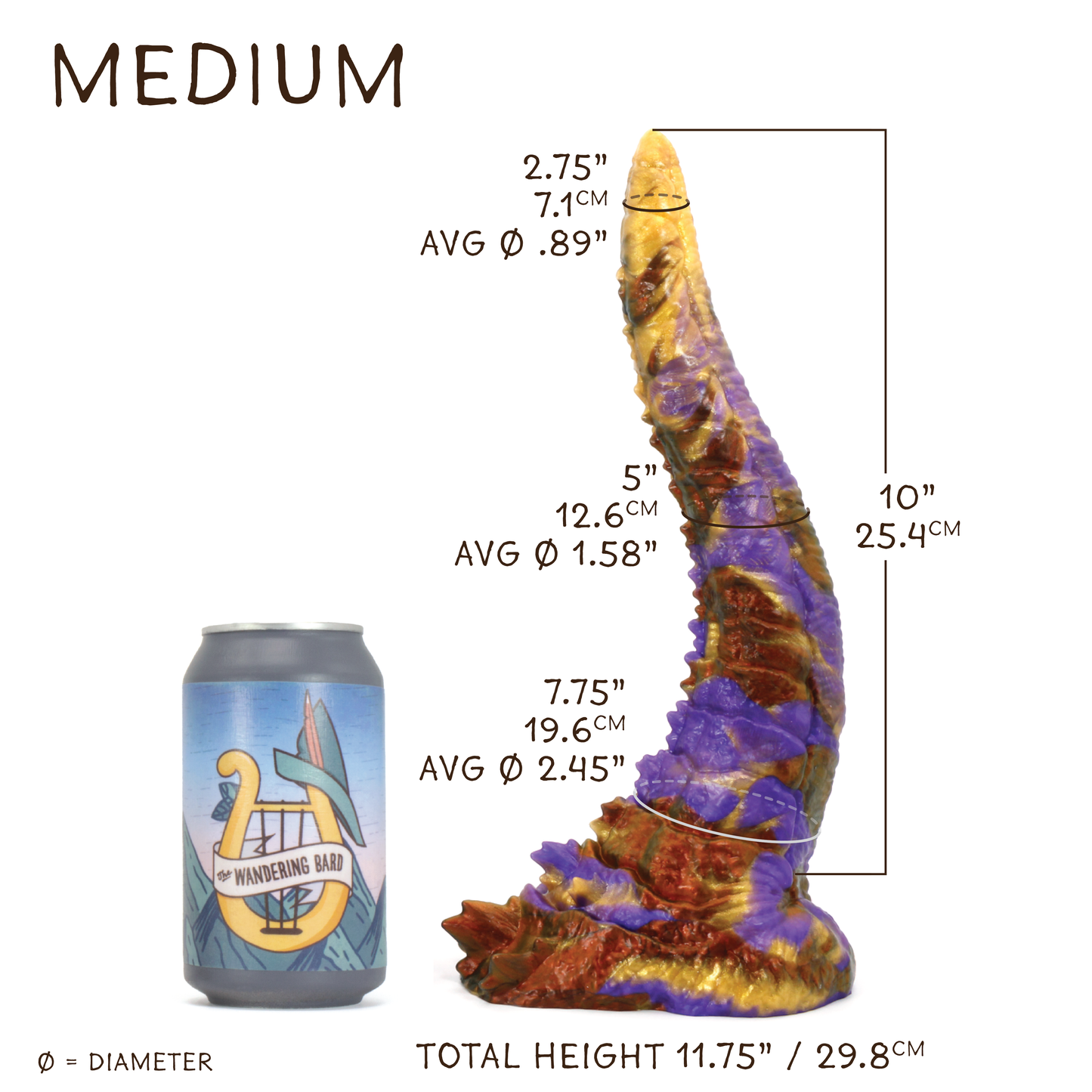 Dragon's Tail Medium 00-31 Soft Near Clear Vampiric CS