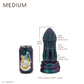 Dark Mantle Medium 00-30 Soft Peacock Highlight CS Suction Base