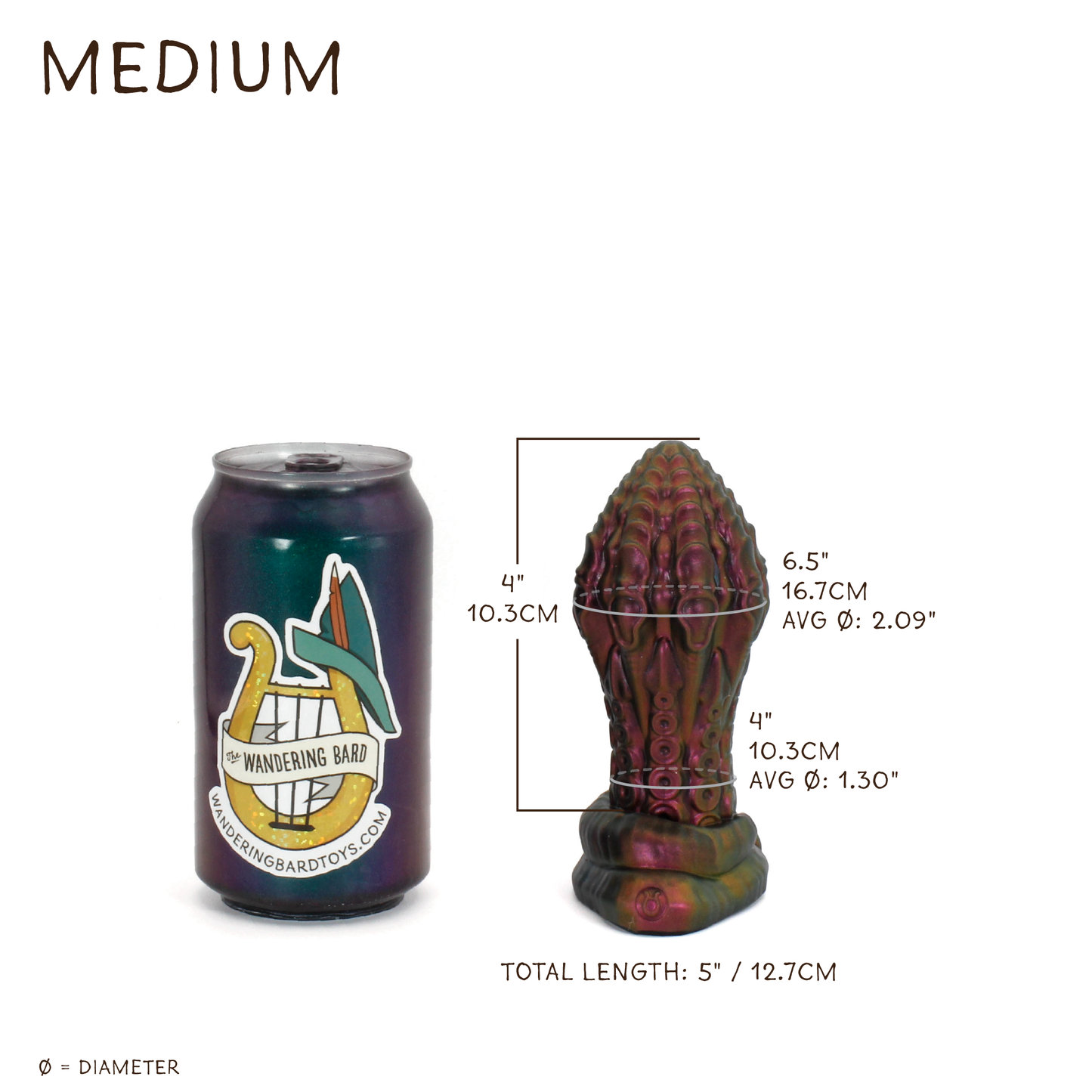 Dark Mantle Plug Medium 00-30 Soft Arcane Highlight CS