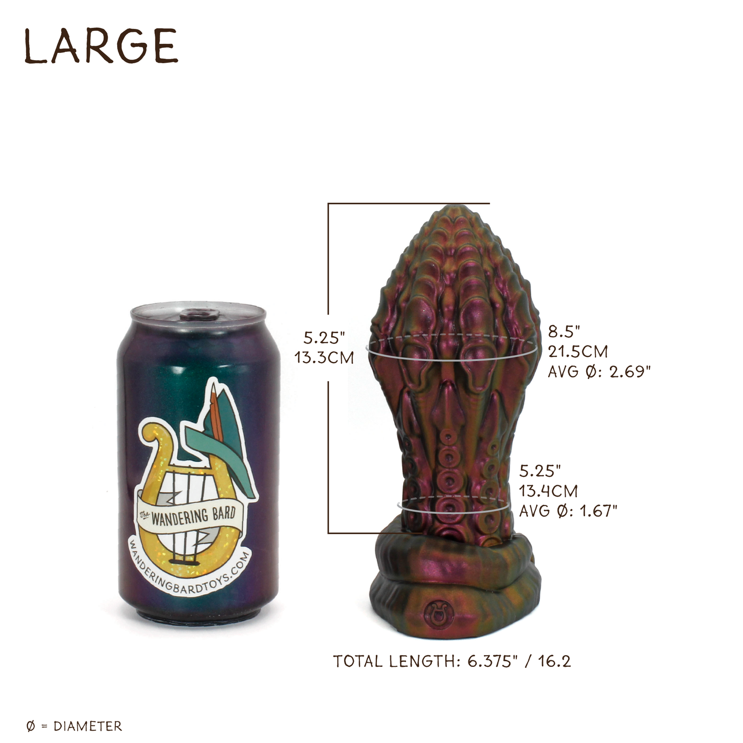 Dark Mantle Plug Large 00-31 Soft Near Clear Fall Moss CS