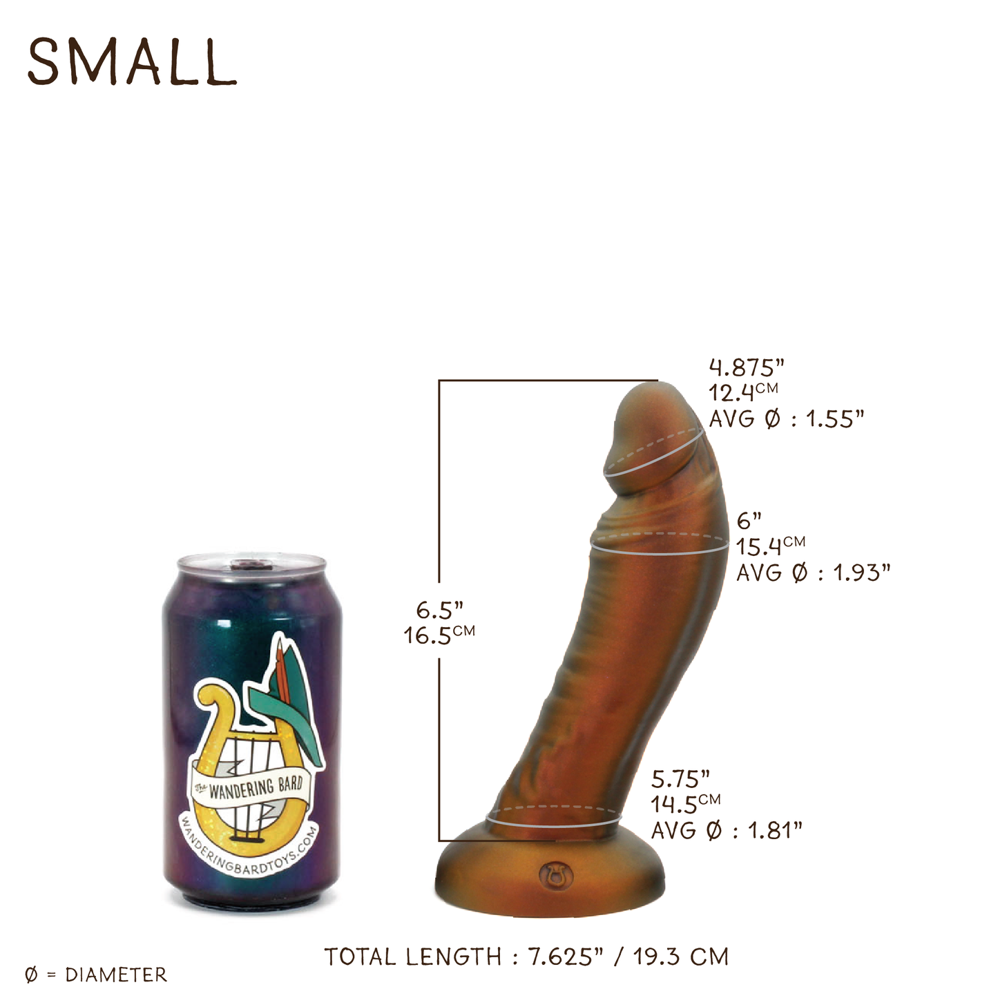 Elven Sorcerer Small 00-30 Soft Ghostly Pumpkin Patch GITD Suction Base