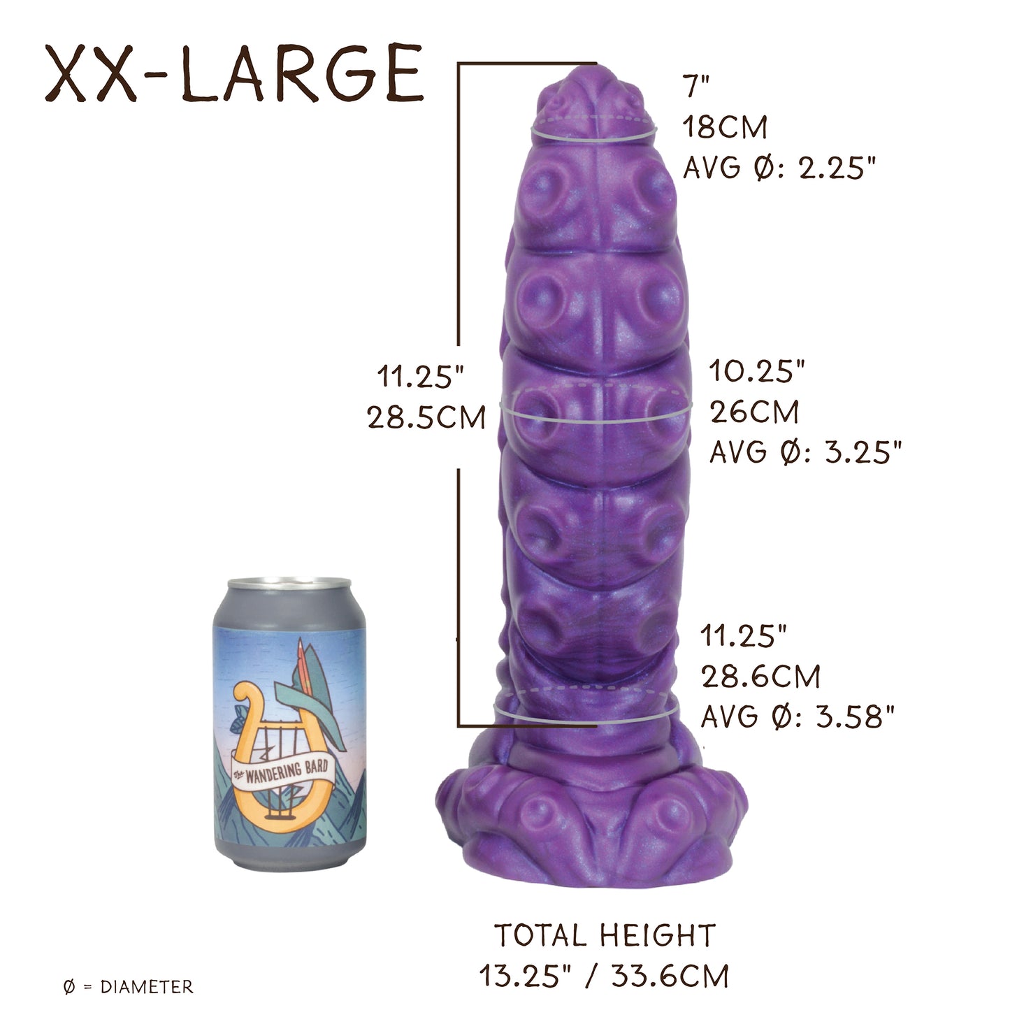Grick XX-Large 00-30 Soft Birthday Surprise GITD