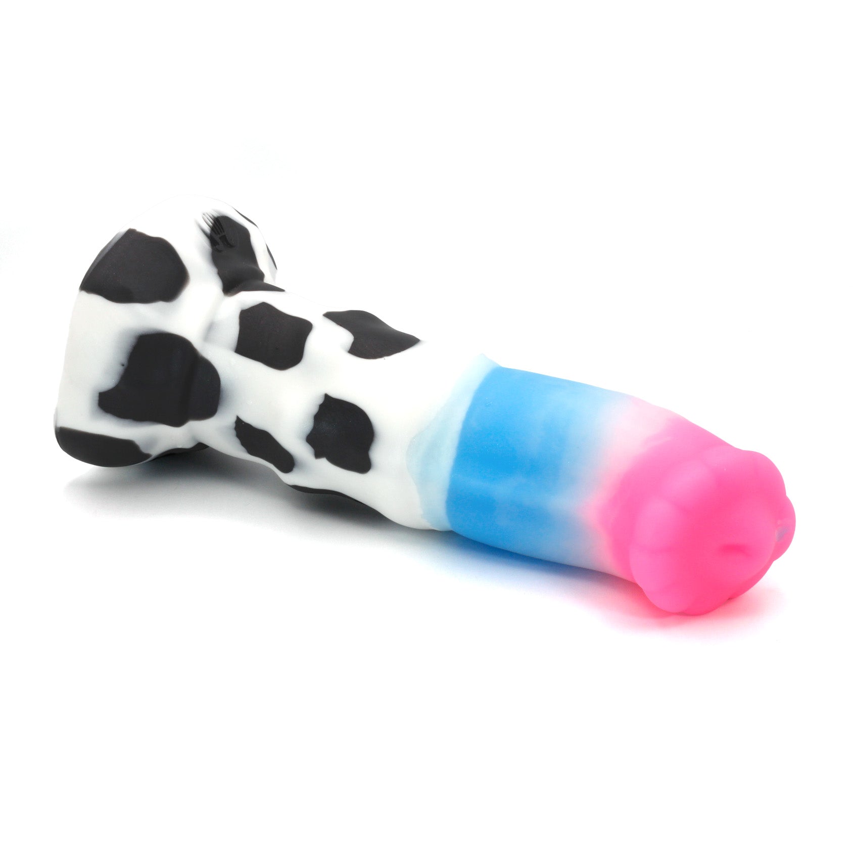 Minotaur XLarge 0030 Soft Trans Pride Cow GITD Suction Base FLOP
