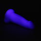 Dwarven Barbarian Medium 00-20 Super Soft Glow Purple Glow Suction Base