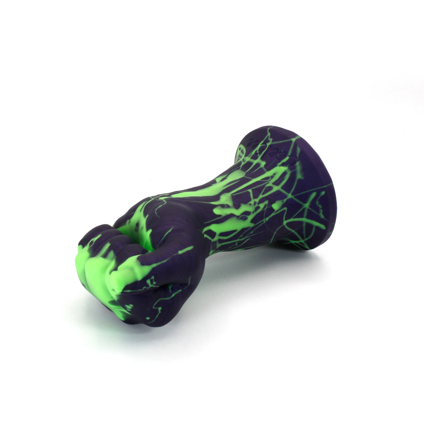 CeelCee Dragon's Unarmed Strike One Size 00-50 Medium Poison Splatter GITD Suction Base