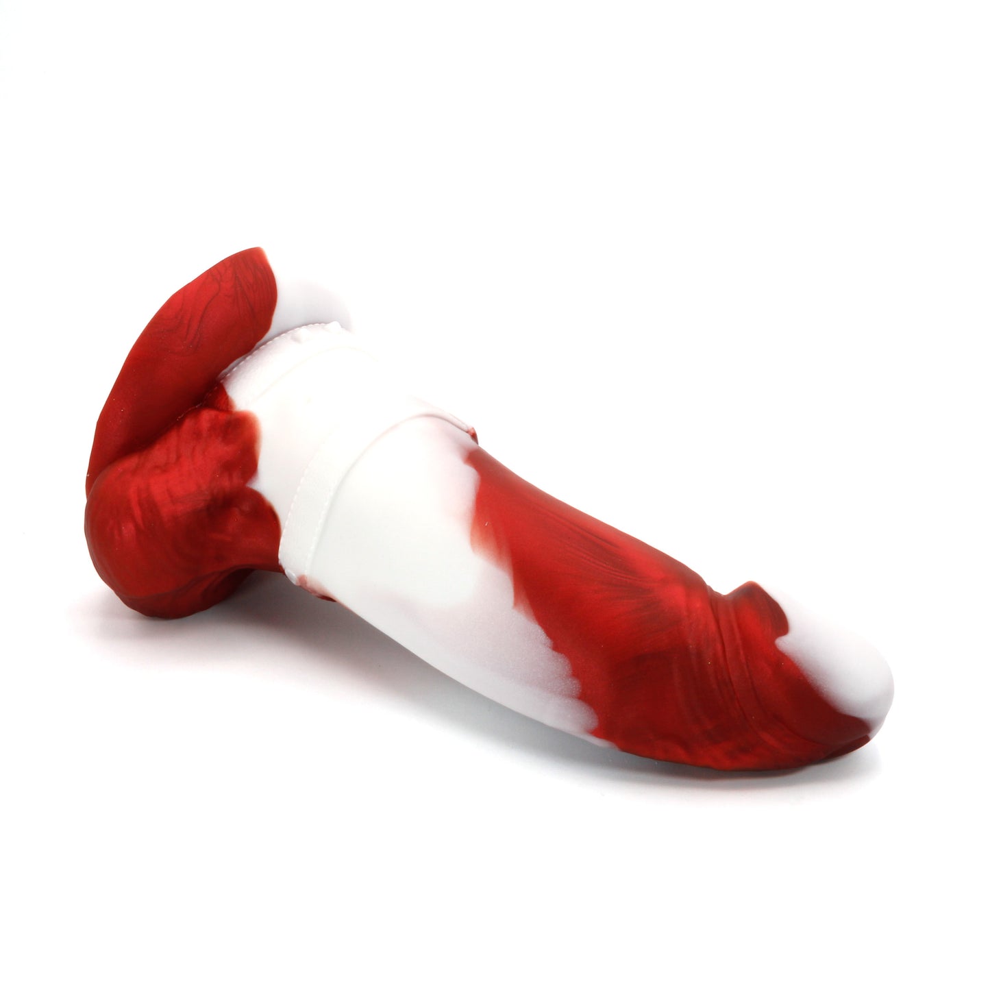 Astarion the Vampire Rogue Large 00-30 Soft Red White Swirl