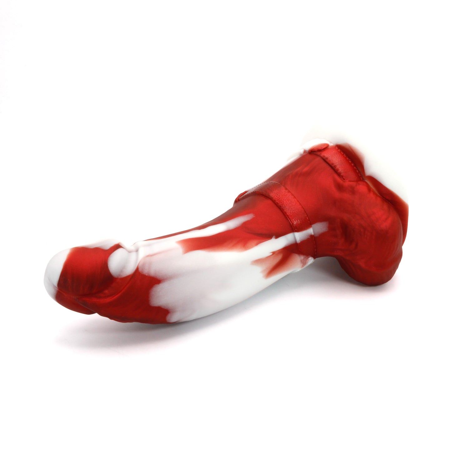 Astarion the Vampire Rogue Large 00-30 Soft Red White Swirl