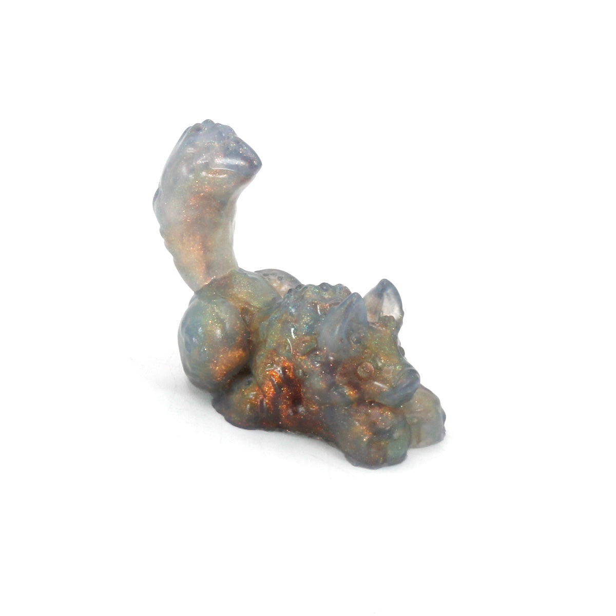 Direwolf Squish Small 00-31 Soft Near Clear Dragons Breath Color Shift