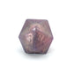 Jumbo Squishy Dice 00-31 Soft Near Clear Red Violet CS