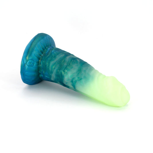 Dwarven Barbarian Small 00-30 Soft Acid Splash GITD Suction Base