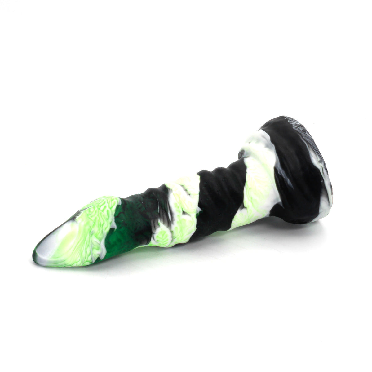 Displacer Small 00-30 Soft Sandworm Swirl GITD Suction Base