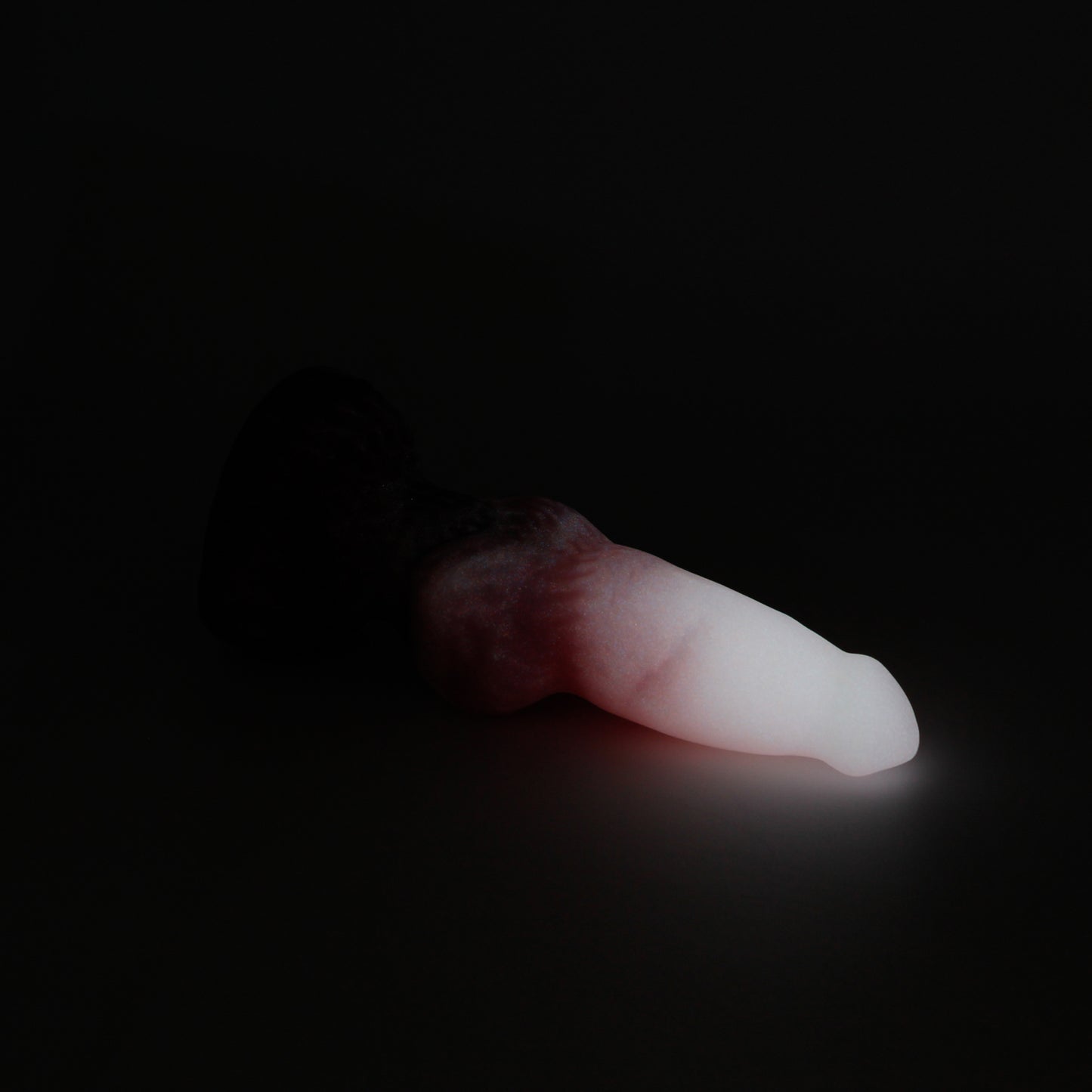 Direwolf X-Small 00-30 Soft Black Dahlia GITD Suction Base