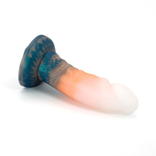 Human Bard Small 00-30 Soft Ghostly Pumpkin Patch GITD Suction Base