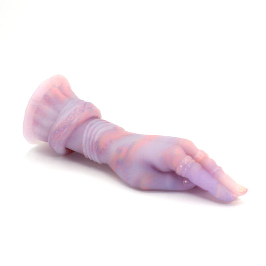 Mage Hand Small 00-30 Soft Misty Haze GITD UV Suction Base