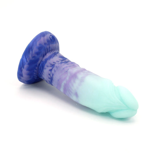 Human Bard Small 00-30 Soft Tropical Coral GITD Suction Base