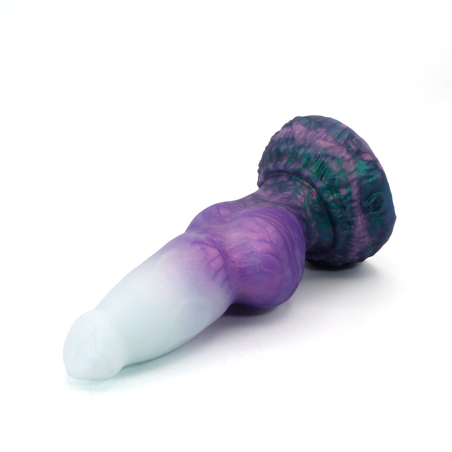 Direwolf Small 00-30 Soft Must Sea GITD Color Shift Suction Base