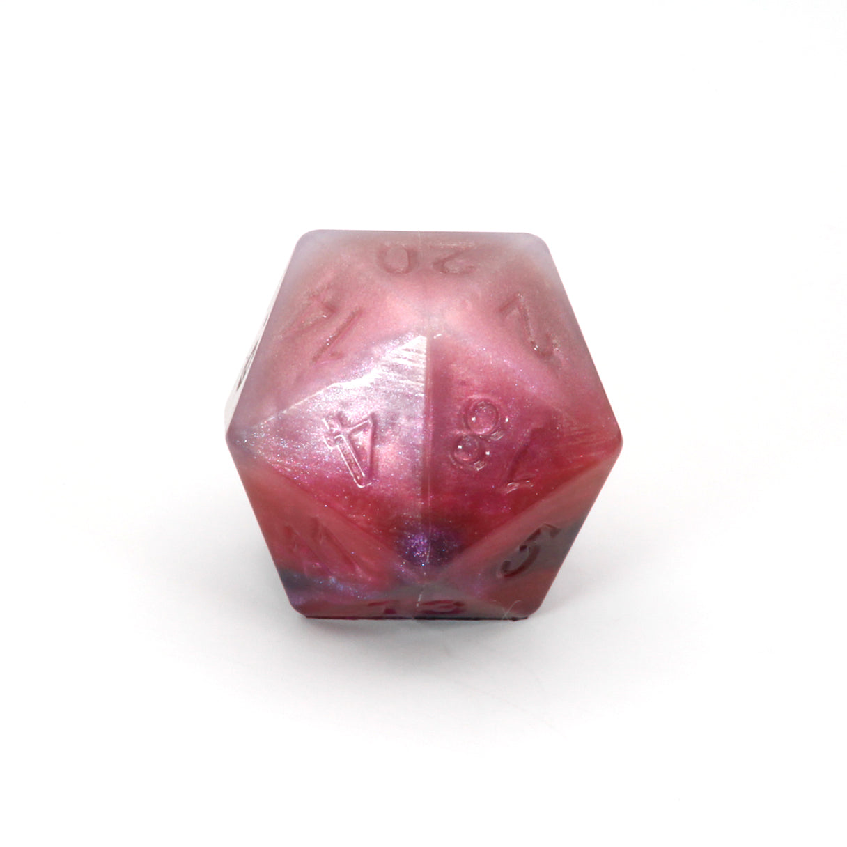 Jumbo Squish Dice   00-31 Soft Near Clear Blood Moon CS