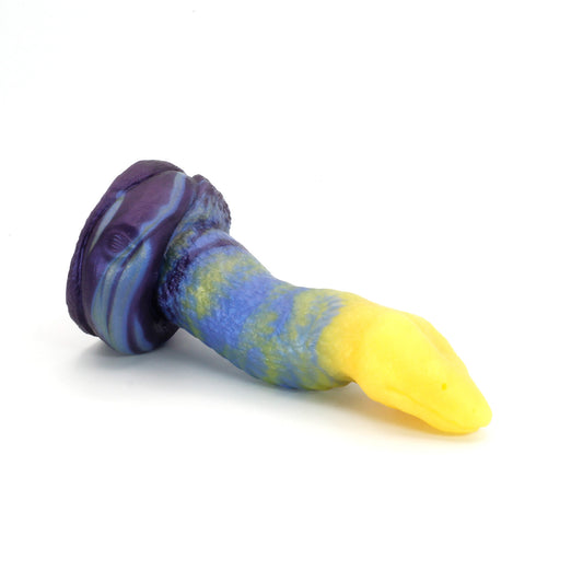 Medusa Small 00-30 Soft Cornflower GITD Suction Base