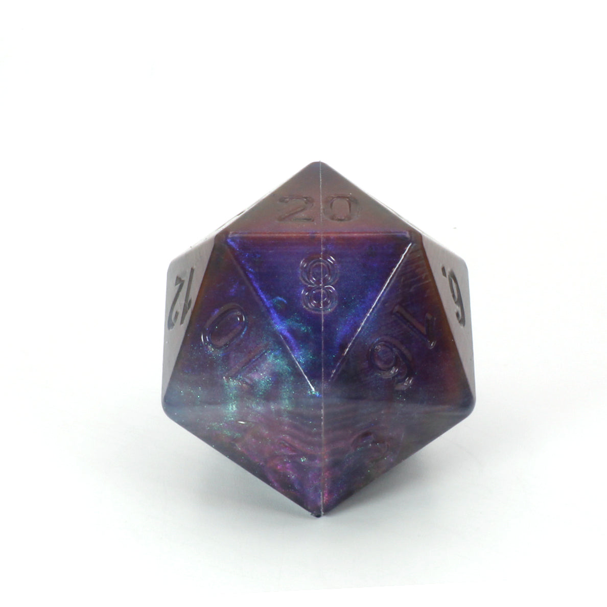 Jumbo Squish Dice   00-31 Soft Near Clear Winters Night CS