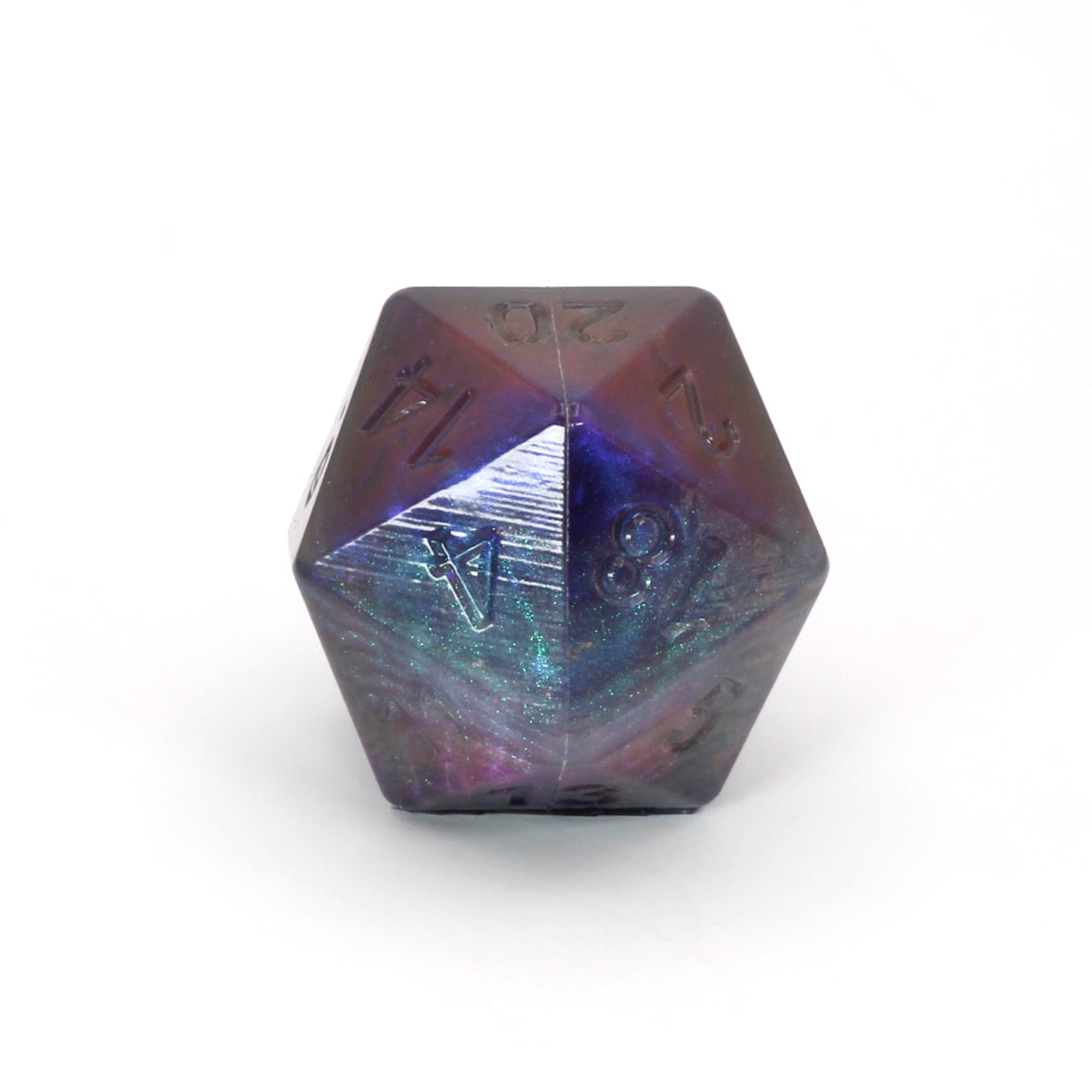 Jumbo Squish Dice   00-31 Soft Near Clear Winters Night CS