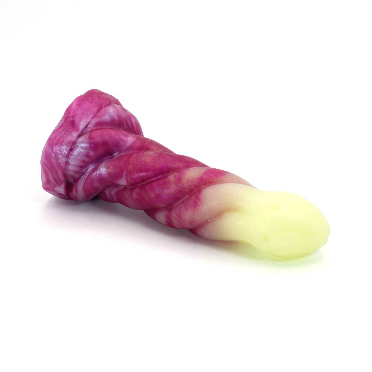 Mind Flayer Small 00-30 Soft Hibiscus GITD Suction Base