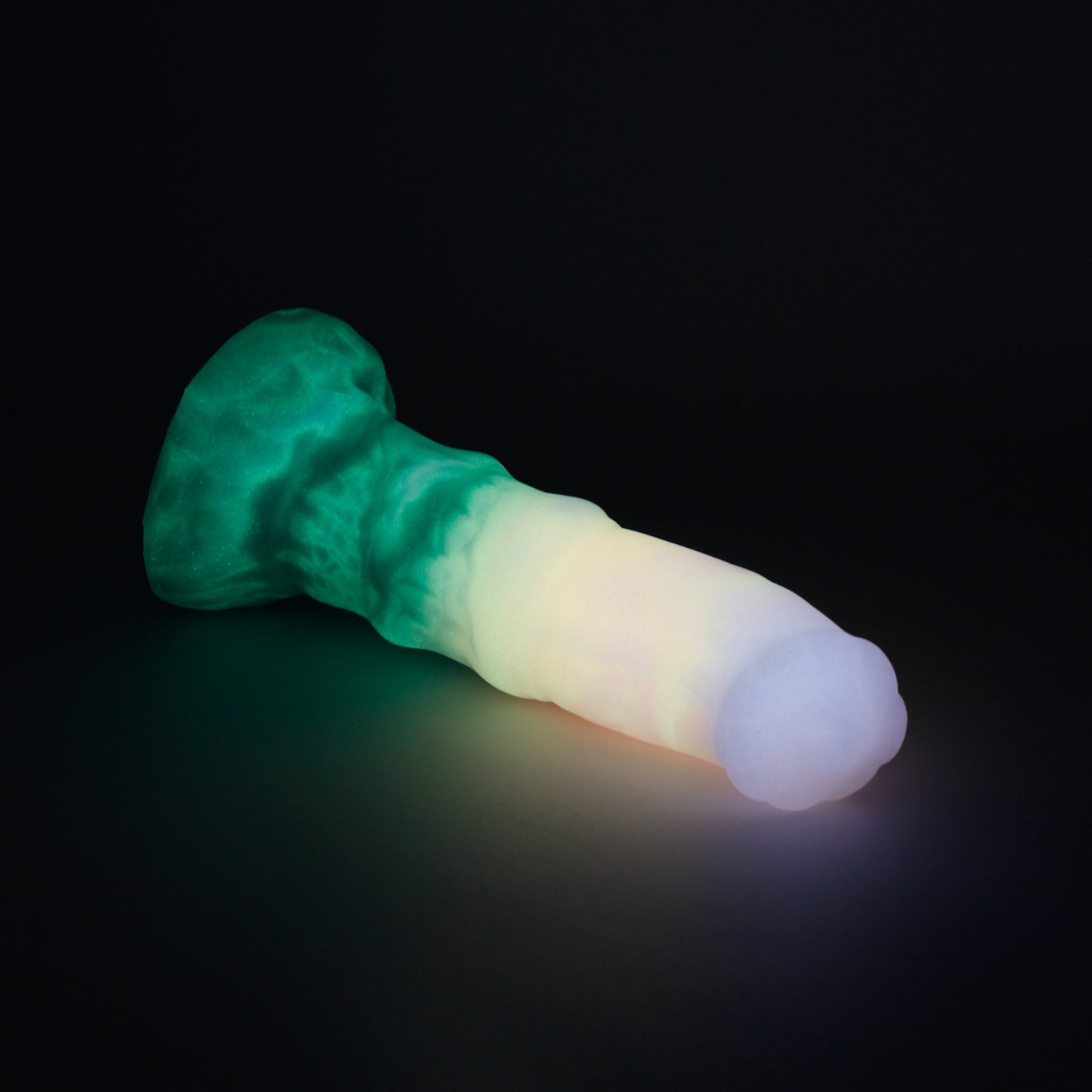 Minotaur Small 00-30 Soft Pastel Sugar Plum GITD Suction Base