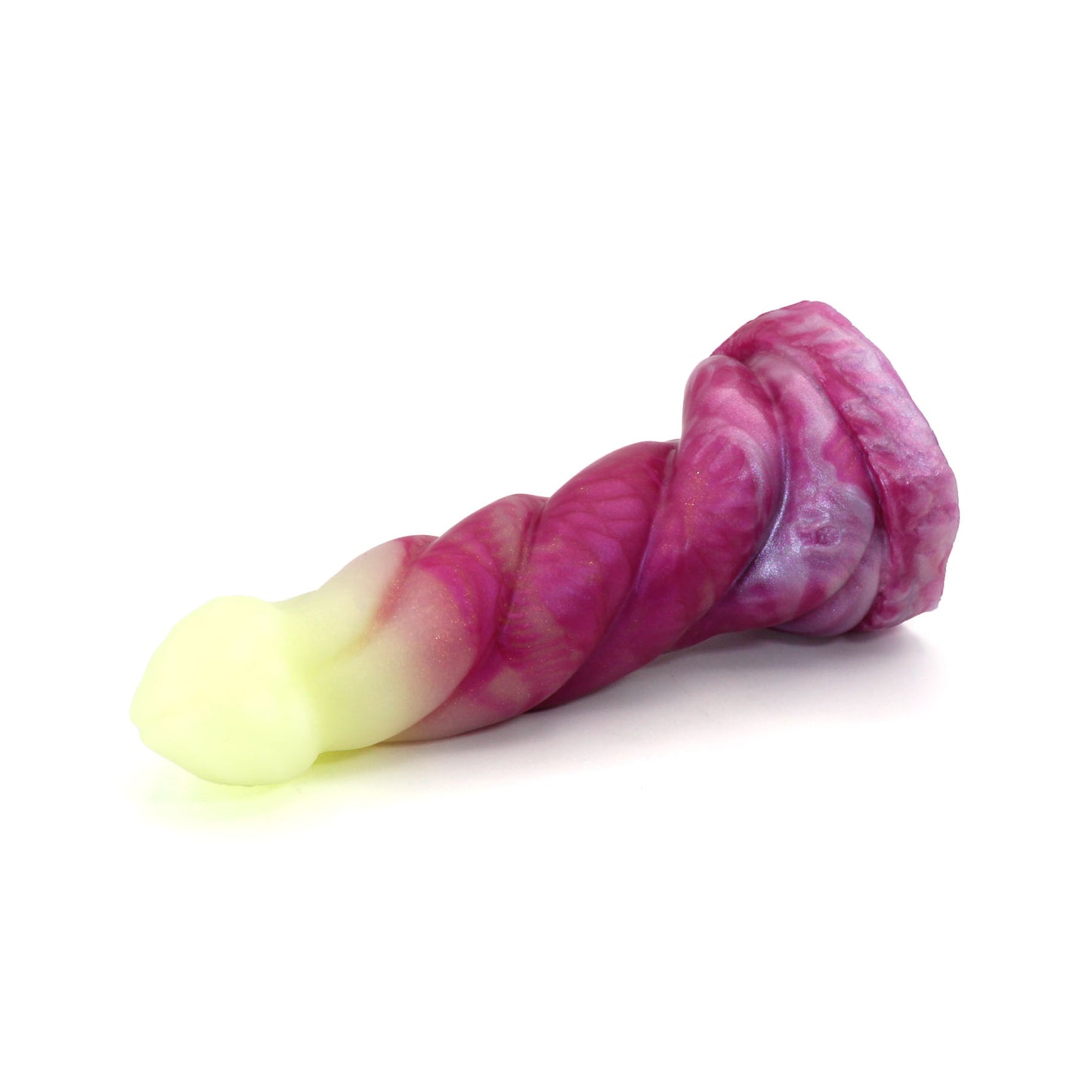 Mind Flayer Small 00-30 Soft Hibiscus GITD Suction Base