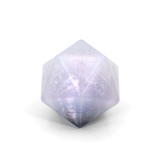 Jumbo Squish Dice   00-31 Soft Near Clear Frosted Crystal CS