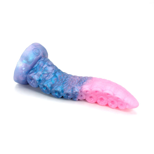 Dark Mantle Tentacle Small 00-30 Soft Blush Tide GITD Suction Base