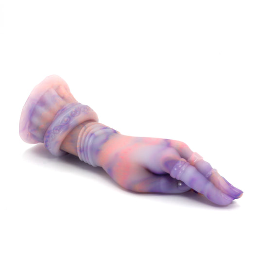 Mage Hand Medium 00-30 Soft Misty Haze GITD UV Suction Base