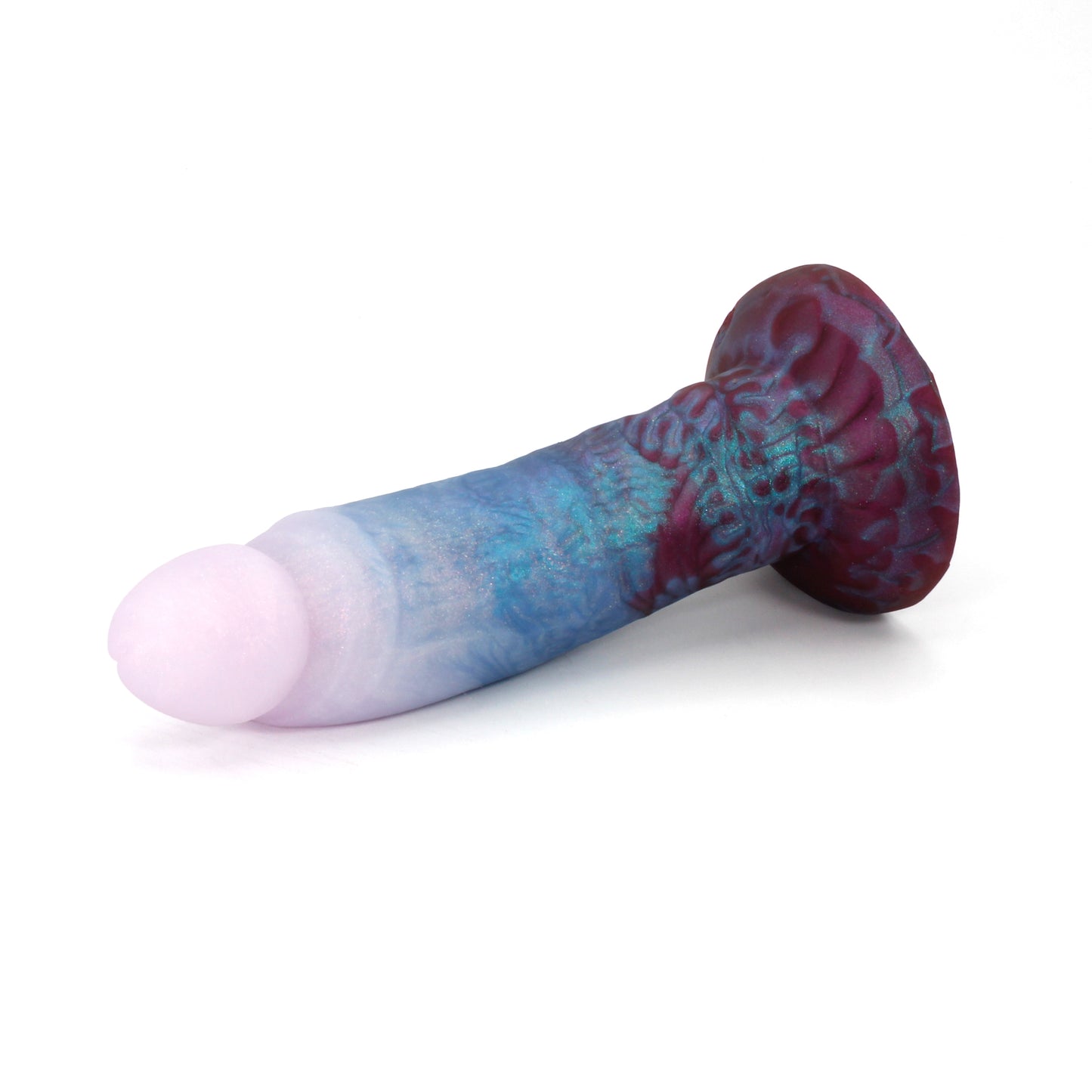 Elven Sorcerer Small 00-30 Soft Rose Mist GITD Suction Base