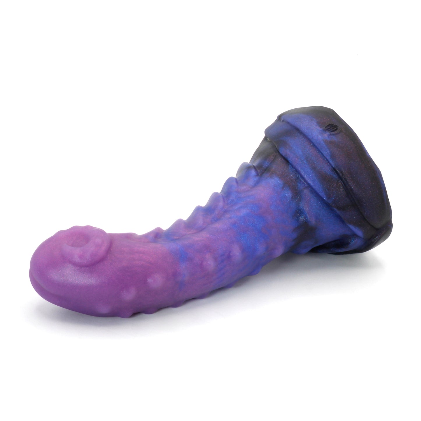 Basilisk Medium 00-30 Soft Blue Orchid GITD Suction Base