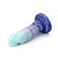 Human Bard Medium 00-30 Soft Tropical Coral GITD Suction Base