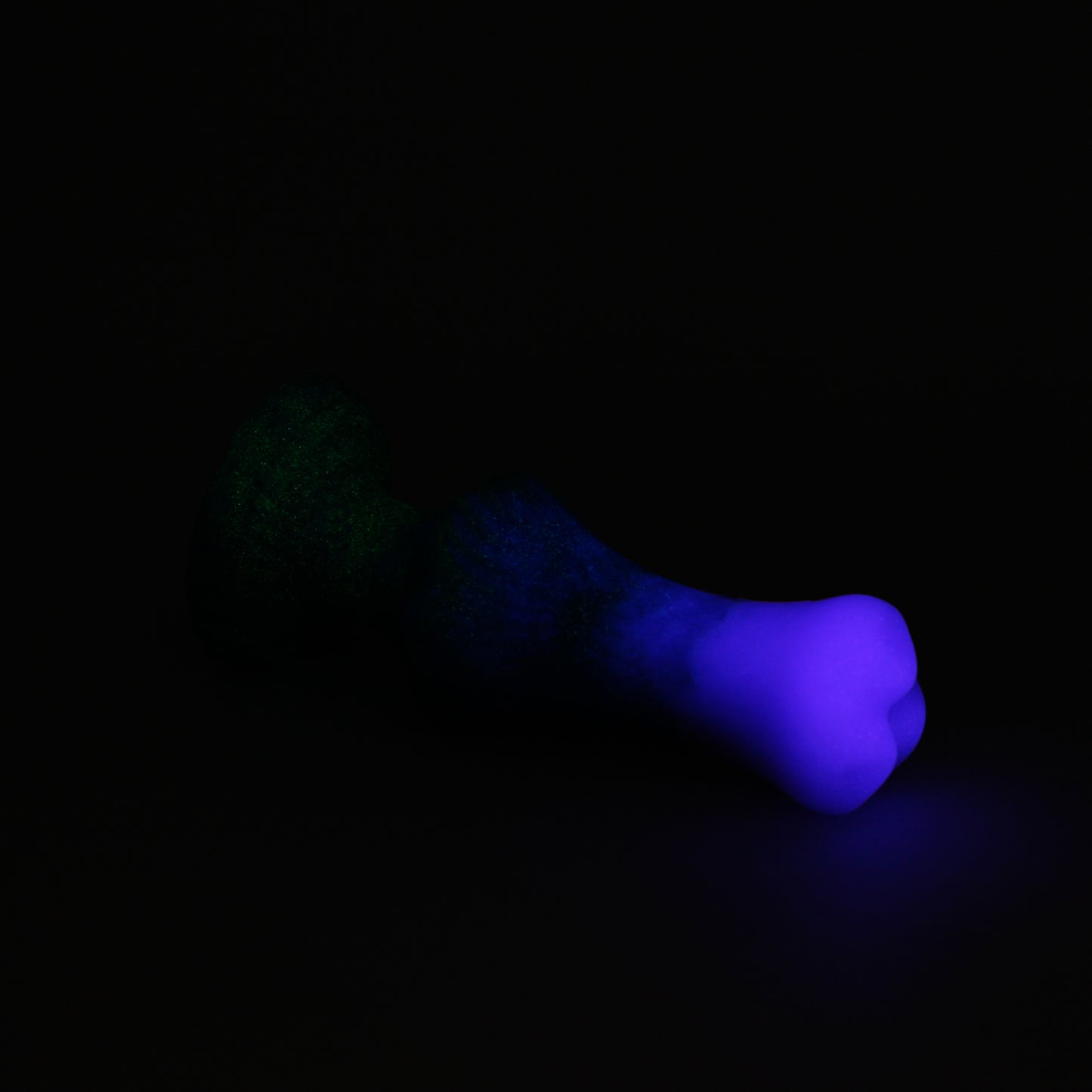 Vex Small 00-30 Soft Indigo Dream GITD Suction Base