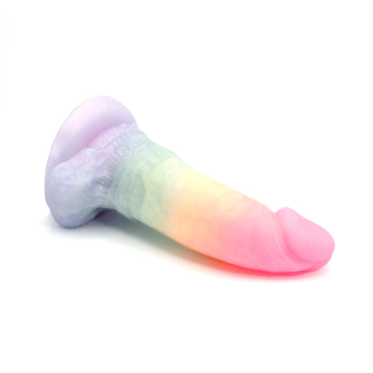 Astarion the Vampire Rogue Large 00-30 Soft Crystal Rainbow GITD Suction Base